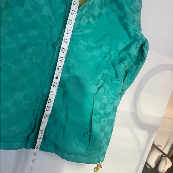 Trilogy Green Checkered Ski/Snowboard coat - Size S - Picture 12 of 17